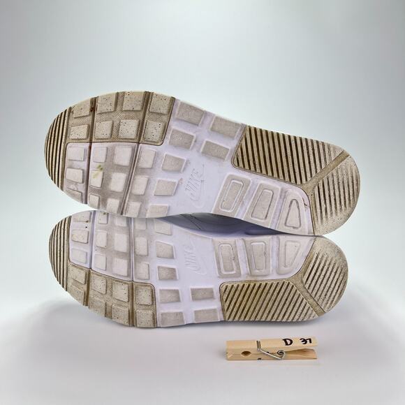 Nike Air Max SC Triple White Photon Dust Athletic Running Shoes Women Size 8 - Picture 9 of 9